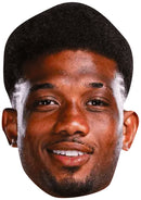 Amad Diallo Manchester United Face Mask – Man United Football Player Celebrity Card Mask – Celebrity Mask for Stag Do, Hen Night, Fancy Dress & Costume Parties – Funny Adult Card Mask