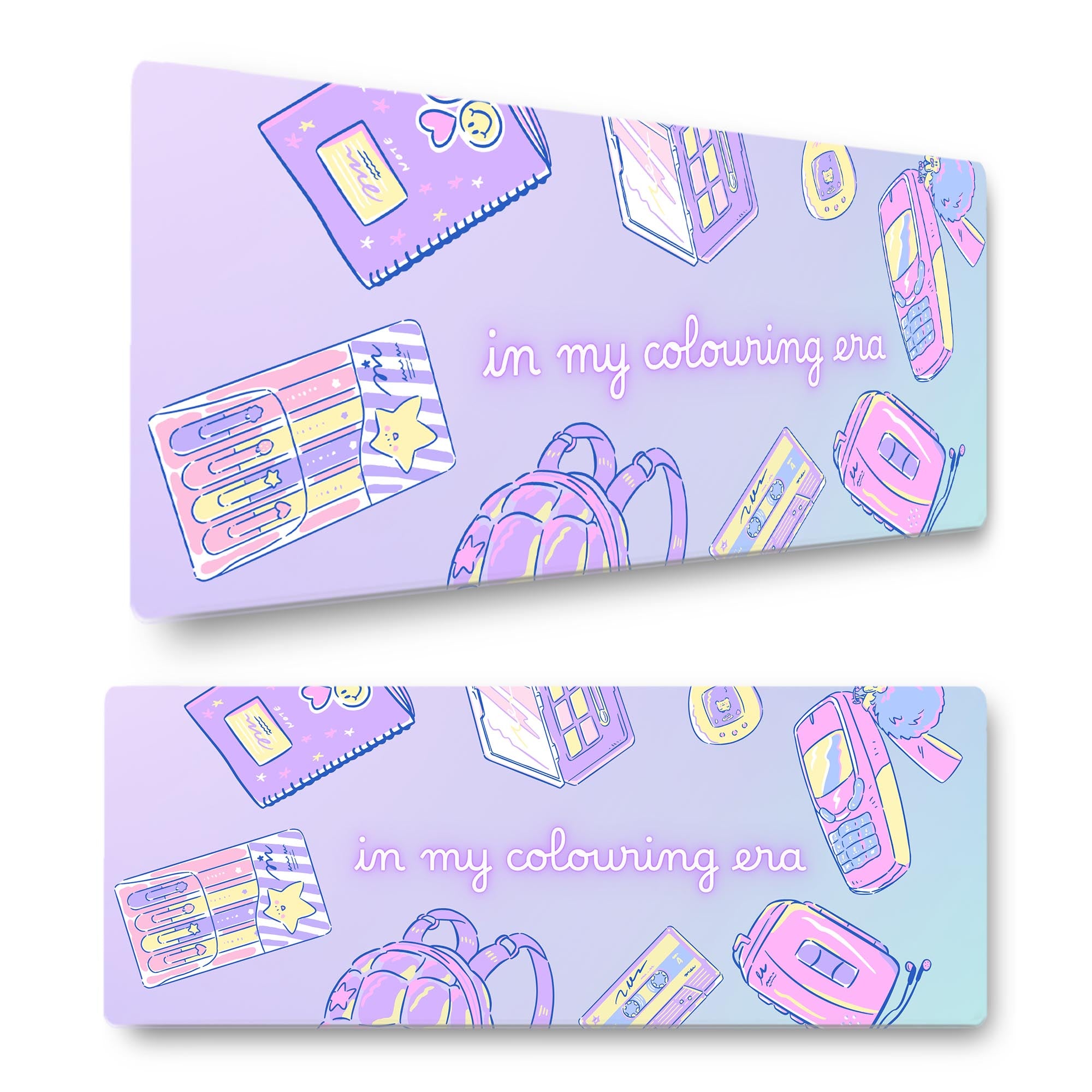 In My Colouring Era Gaming Mouse Mat – Extra Large Desk Pad (800x300mm