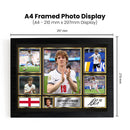Anthony Gordon England Football Poster Print – 2026 World Cup Signature Style Landscape Wall Art– England Soccer Fan Gift