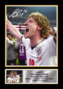 Anthony Gordon England Poster Print – Mexico vs England 2026 Match Commemorative Wall Art – Signature Style Football Print – Sports Memorabilia Gift – Football Fan Gift