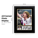 Anthony Gordon England Poster Print – Mexico vs England 2026 Match Commemorative Wall Art – Signature Style Football Print – Sports Memorabilia Gift – Football Fan Gift