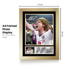 Anthony Gordon England Poster Print – Mexico vs England 2026 Match Commemorative Wall Art – Signature Style Football Print – Sports Memorabilia Gift – Football Fan Gift
