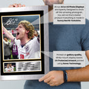 Anthony Gordon England Poster Print – Mexico vs England 2026 Match Commemorative Wall Art – Signature Style Football Print – Sports Memorabilia Gift – Football Fan Gift