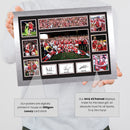 Arsenal Premier League Champions 2026 Poster Print – Arsenal FC Champions Wall Art Featuring Mikel Arteta, Declan Rice & David Raya – Football Trophy Celebration Collector Poster Gift