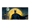 Custom Bat Superhero Skyline Computer Keyboard Mouse Mat Design