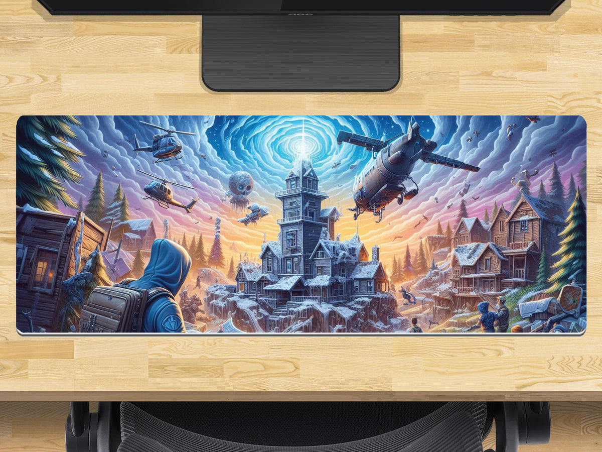 Extra Large Gaming Mouse Mat 800mm x 300mm - Battle Royale