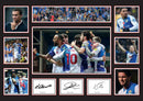 Blackburn Rovers FC Poster Print – Signed Team Collage with Tyrhys Dolan, Lewis Travis & Adam Forshaw   – Framed or Unframed – Gift for Football Fans