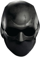 Black Noir Face Mask – Superhero Inspired Card Face Mask – Fancy Dress Party Mask for Cosplay, Comic Con, Halloween, Photo Booth Props & Themed Events