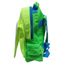 Personalised Custom Any Image Kids School Backpack Hi Vis - Your Image Back To School Bag - Red Green Rucksack Bag