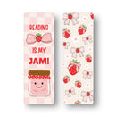 Reading Is My Jam Bookmark – Cute Book Lover Gift for Readers & Students – Fun Literary Accessory