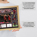 AFC Bournemouth Team Poster 2026 – Cherries Football Club Squad Wall Art Featuring Marcus Tavernier, Justin Kluivert & Eli Junior Kroupi – Football Fan Collectible Poster Gift