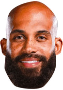 Bryan Mbeumo Manchester United Face Mask – Man United Football Player Celebrity Card Mask – Celebrity Mask for Stag Do, Hen Night, Fancy Dress & Costume Parties – Funny Adult Card Mask