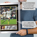 Emiliano Buendía Aston Villa Signed Poster Print – Aston Villa FC Football Wall Art – Emiliano Buendía Signature Style Soccer Poster – Football Fan Gift Decor