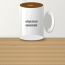 Calendar Vibes Funny Mug — No Thoughts Just Tea And A Suspiciously Full Calendar — lifestyle shot