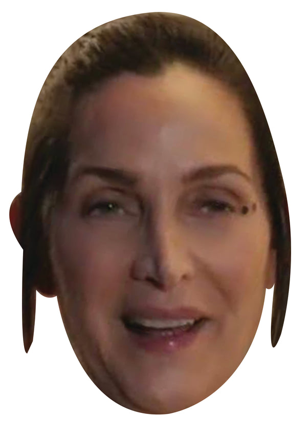 Carrie Anne Moss Acolyte Celebrity Face Mask Fancy Dress Cardboard Costume Mask
