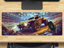 Extra Large Gaming Mouse Mat (800mm x 300mm) - Car Soccer Football