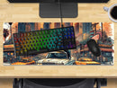 Extra Large Gaming Mouse Mat (800mm x 300mm) - Car Thieves Grand Theft