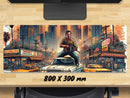 Extra Large Gaming Mouse Mat (800mm x 300mm) - Car Thieves Grand Theft