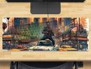 Extra Large Gaming Mouse Mat (800mm x 300mm) - Car Thieves Grand Theft