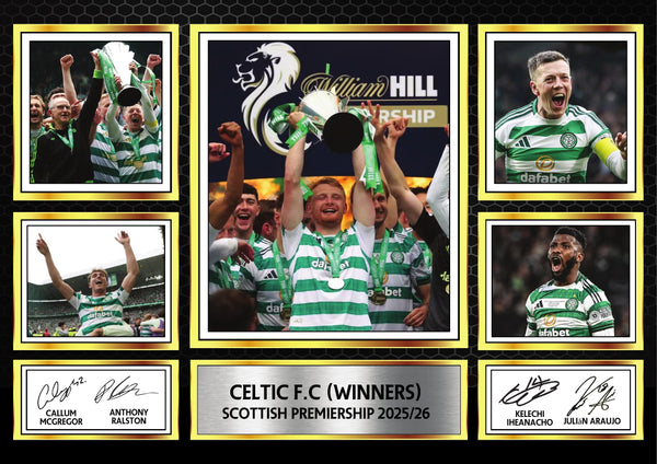 Celtic Winners Poster Print