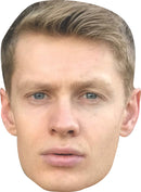 Charlie Frederick Face Mask – Social Media & Reality TV Inspired Novelty Mask – Funny Fancy Dress Costume for Parties, Events & Photos – Adult Card Mask