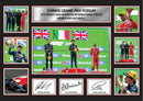 Chinese Grand Prix Podium 2026 Poster Print – Shanghai International Circuit Formula Racing Wall Art – Kimi Antonelli Winner, George Russell & Lewis Hamilton Podium Display – Motorsport Fan Gift
