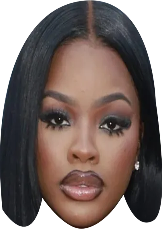 City Girls 2 Celebrity Face Mask Fancy Dress - High-Quality Cardboard Masks for Any Occasion