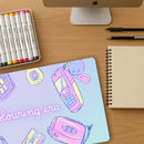 In My Colouring Era Gaming Mouse Mat – Extra Large Desk Pad (800x300mm) – Pastel Aesthetic Design for Gamers, Artists & Students