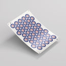 VE Day 80th Anniversary 50mm CUSTOM NAME Round Stickers Design 3 - Special Edition