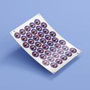 VE Day 80th Anniversary 50mm CUSTOM NAME Round Stickers Design 4 - Special Edition