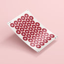 VE Day 80th Anniversary 50mm CUSTOM NAME Round Stickers Design 6 - Special Edition