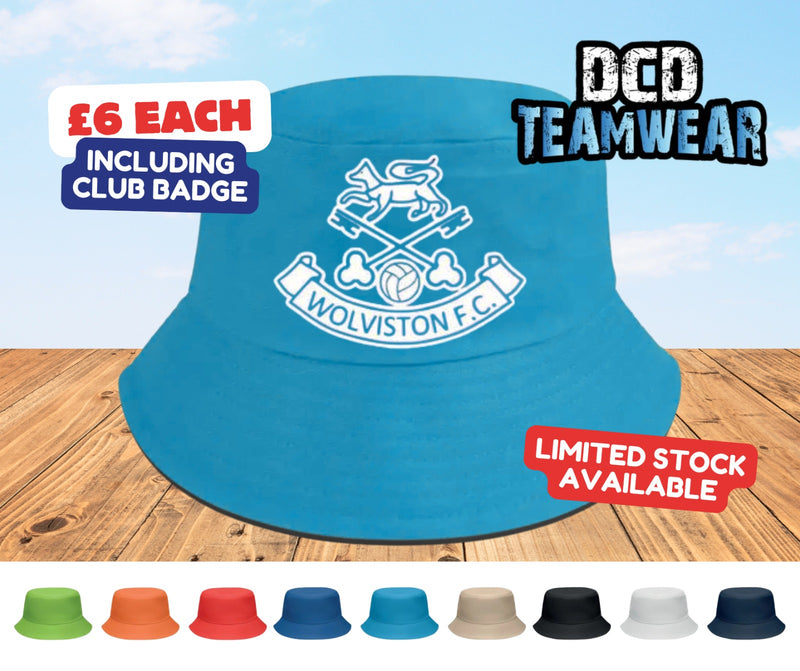 Personalised Custom Football Club Bucket Hat