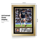 D’Arcy Rae Printed Autograph Poster – Scotland Rugby Union Star Wall Art – Rugby Player Memorabilia Poster Print