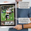 Dan Burn England Poster Print – Mexico vs England 2026 Match Commemorative Wall Art – Signature Style Football Print – Sports Memorabilia Gift – Football Fan Gift