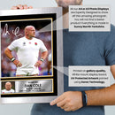 Dan Cole England Rugby Printed Autograph Poster – Signed Style Wall Art Print – England Rugby Union Prop Forward Gift – Sports Fan Decor