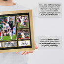 Declan Rice England Football Poster Print – 2026 World Cup Signature Style Landscape Wall Art– England Soccer Fan Gift