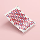 VE Day 80th Anniversary 50mm Round Stickers Design 1 - Special Edition