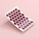 VE Day 80th Anniversary 50mm Round Stickers Design 4 - Special Edition