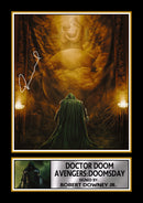 Doctor Doom Avengers: Doomsday Signed Poster Print – Inspired Villain Wall Art Featuring Robert Downey Jr. as Doctor Doom – Movie Collectible Photo Print for Home, Office & Fan Decor