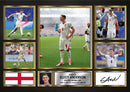 Elliot Anderson England Football Poster Print – 2026 World Cup Signature Style Landscape Wall Art– England Soccer Fan Gift