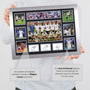England National Football Team Poster Print – England Squad Collage Wall Art – Football Team Print – Three Lions Inspired Sports Décor – Football Fan Gift – Home Office Man Cave Decoration