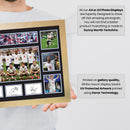 England National Football Team Poster Print – England Squad Collage Wall Art – Football Team Print – Three Lions Inspired Sports Décor – Football Fan Gift – Home Office Man Cave Decoration
