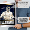 Federico Valverde Signed Autograph Poster Print – Real Madrid Football Memorabilia