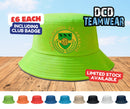 Personalised Custom Football Club Bucket Hat