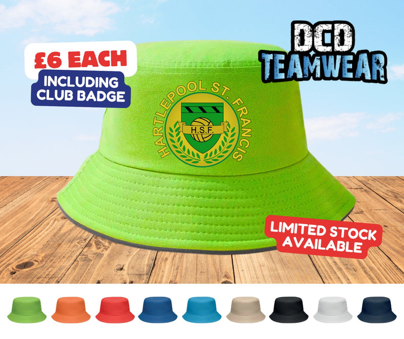 Personalised Custom Football Club Bucket Hat
