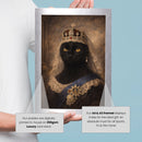 Personalised Queen Victoria pet portrait mockup, Version 2 – a dog or cat as Queen Victoria