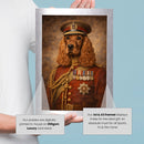 Personalised Kitchener pet portrait mockup, Version 1 – a dog or cat as Lord Kitchener