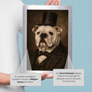 Personalised Lincoln pet portrait mockup, Version 2 – a dog or cat as Abraham Lincoln