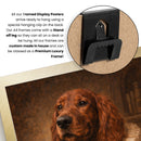 Personalised Shakespeare pet portrait mockup, Version 1 – a dog or cat as William Shakespeare