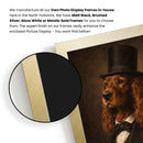 Personalised Lincoln pet portrait mockup, Version 1 – a dog or cat as Abraham Lincoln